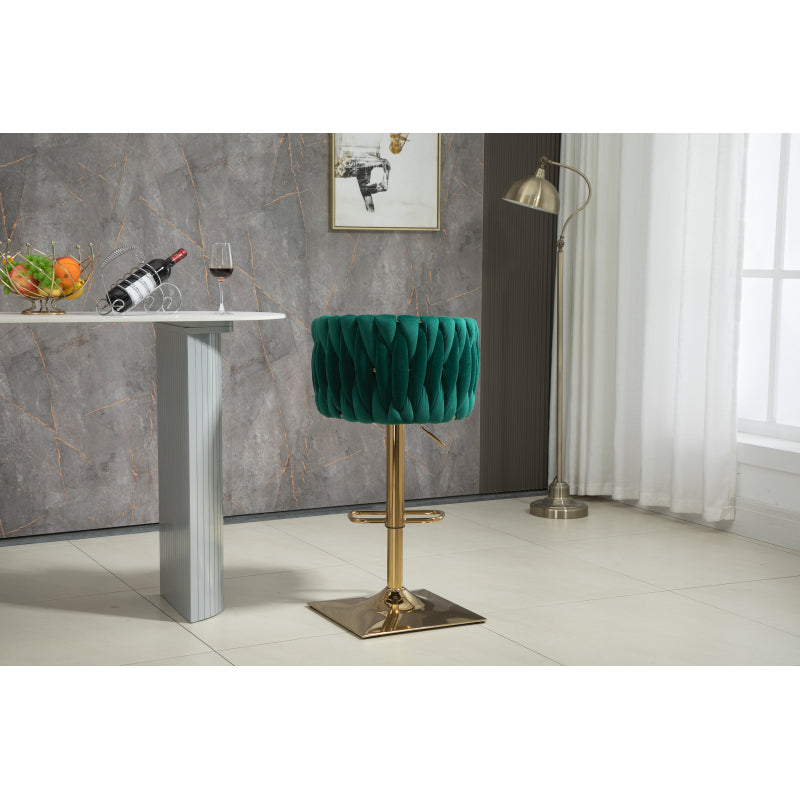 Vintage Barhocker mit Rückenlehne und Fußstütze Counter Höhe Esszimmerstuhl Für Kücheninsel Esszimmer Bar Theke Potluck Party Lounge Bereich