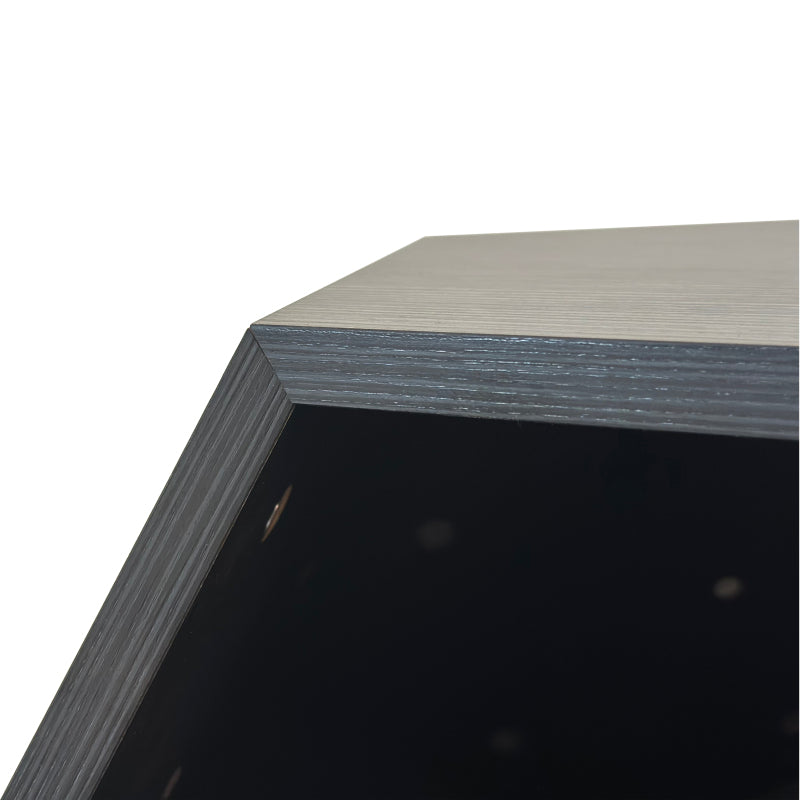 66CM Modern Pet Furniture Cat Carrier, Sofa Side Table, Planter MDF Multifunctional Furniture, Black Brown