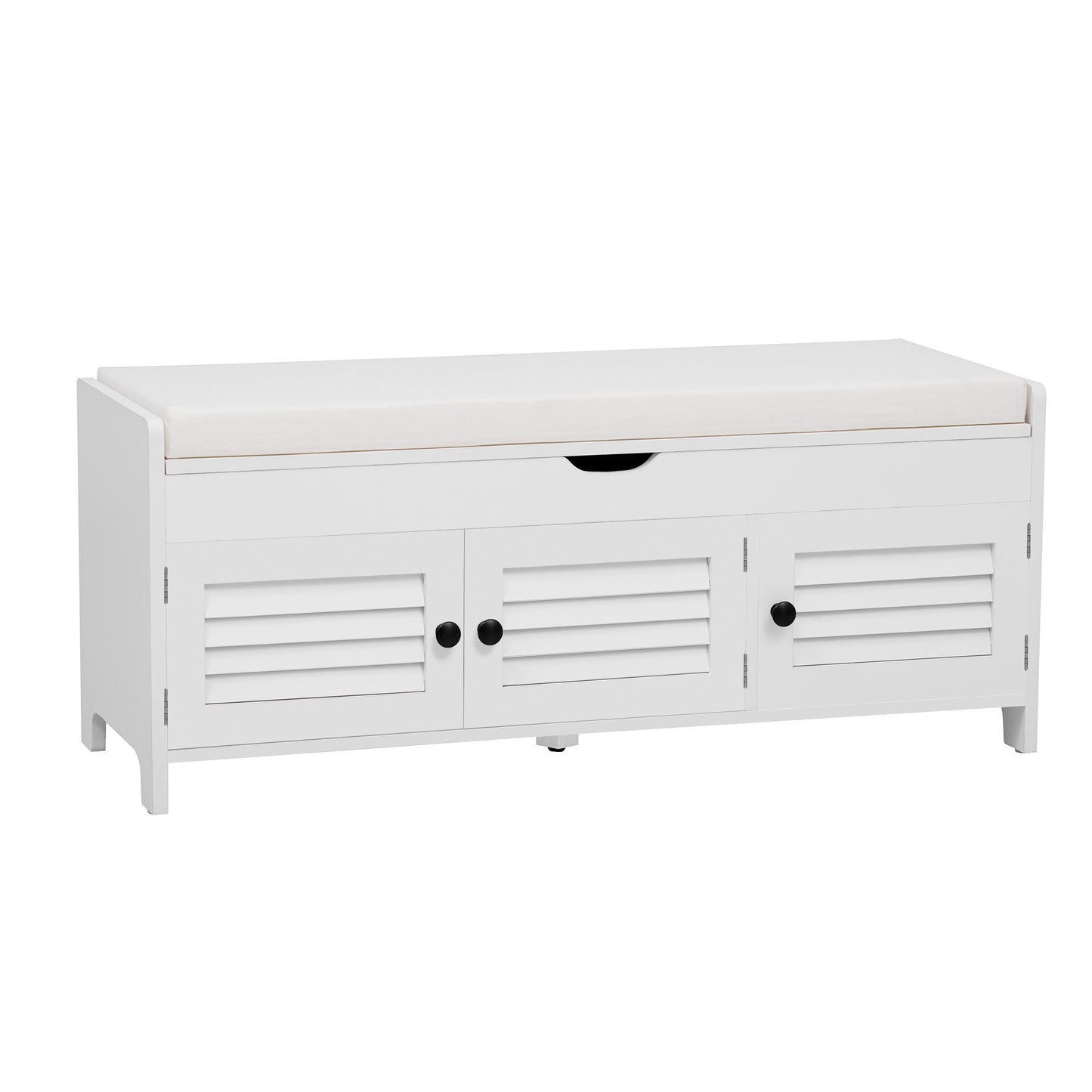 Moderne schuhbank mit sitzfläche, Eingangsbereich, Wohnzimmer, flurmöbel, Weiß