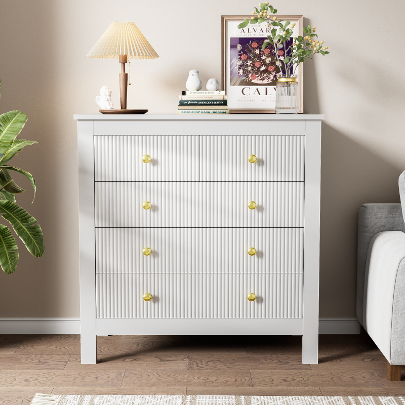 Sideboard, Kommode mit Spezialtüren, Goldgriffen, Sideboard/Schuhschrank/Schminktisch [OLD SKU:WF325795BAA]