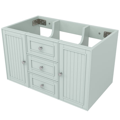 Hängender Waschtisch, Moderner Stil,Badmöbel für Badezimmer, Grün
