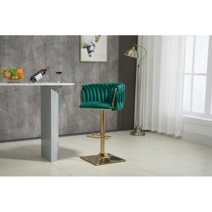 Vintage Barhocker mit Rückenlehne und Fußstütze Counter Höhe Esszimmerstuhl Für Kücheninsel Esszimmer Bar Theke Potluck Party Lounge Bereich