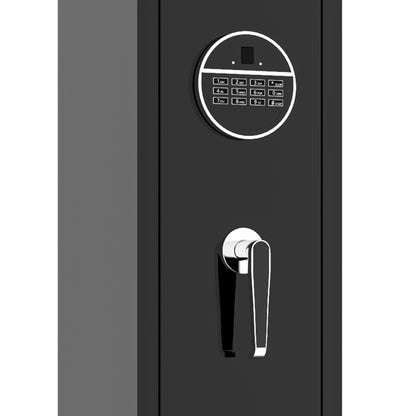 Gewehrschrank für 3 Langwaffen, Gewehrsafe für Gewehre und Pistolen, Schrotflinten-Safe, Schnellzugriff. Geeignet zur sicheren Aufbewahrung von Langwaffen und Schuss. H138 cm × B25 cm ×T25 cm