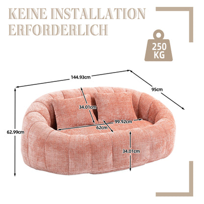Bean Bag Sofa Lazy Sofa Durable Comfort Lounger High Back Bean Bag Chair Couch für Erwachsene und Kinder, Indoor & Outdoor, Accent Floor Soft Lounge Chair