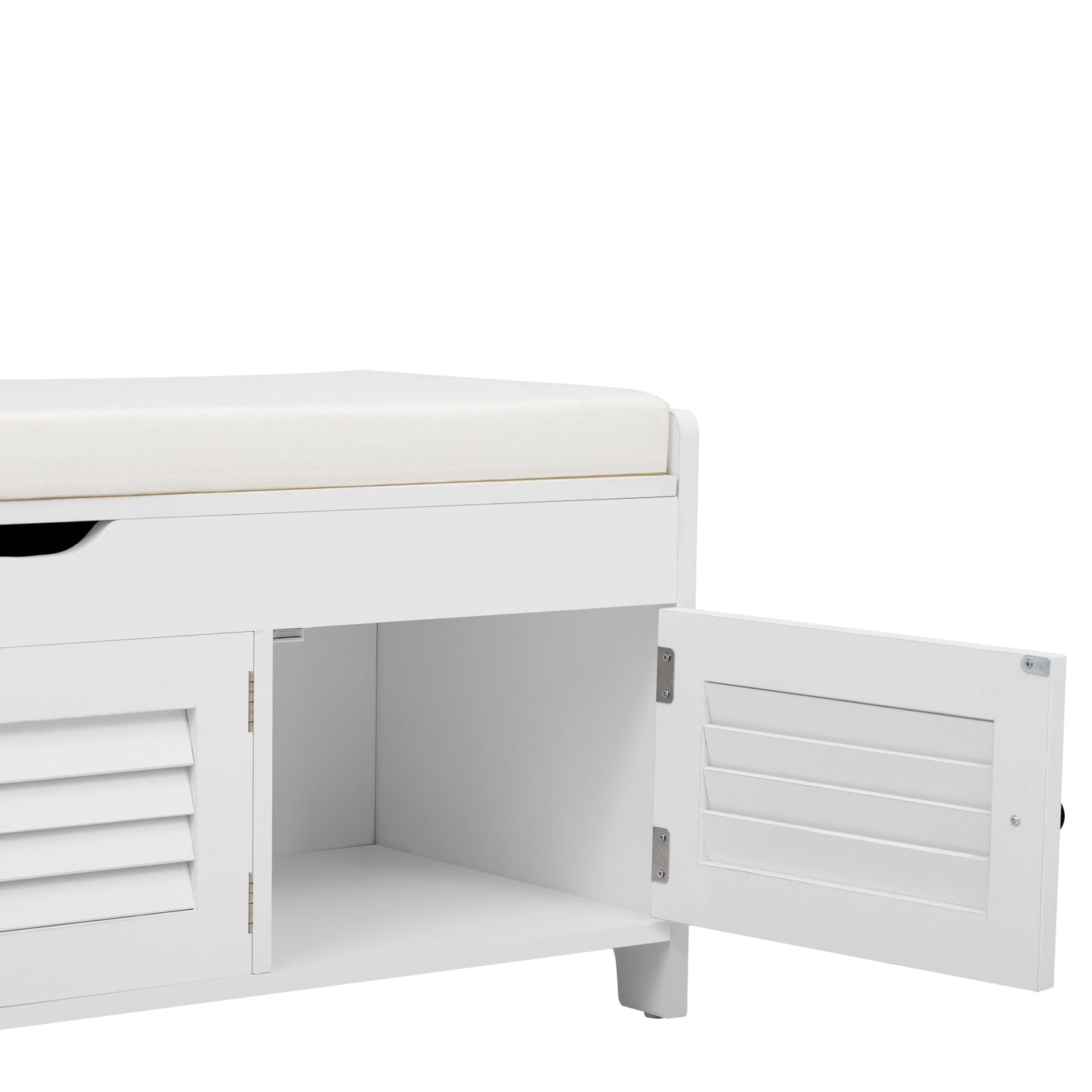 Moderne schuhbank mit sitzfläche, Eingangsbereich, Wohnzimmer, flurmöbel, Weiß