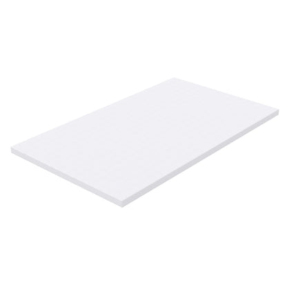 Schaumstoff-Matratze/Topper 120x200 cm, H3, 5cm Höhe, Öko-TEX, Waschbar