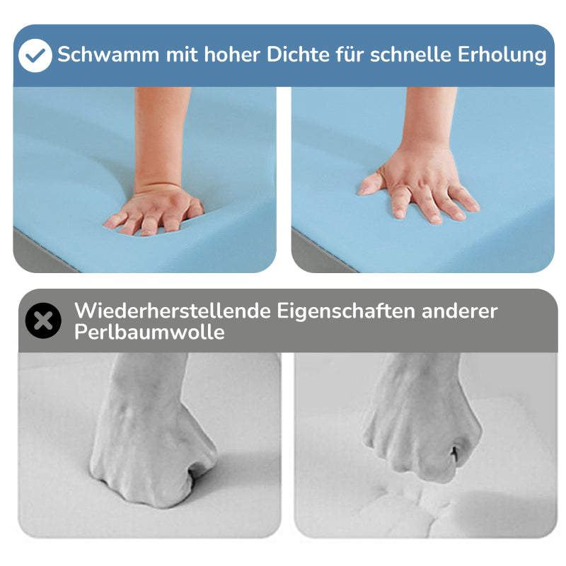 9 TLG Bausteine zum Toben & Klettern. Bausteine für Kinder. Treppen, Rutsche und Bällebad für Kinder für Vorschulkinder und Babys, weiche Bausteine, bunt. Ohne Kugel.