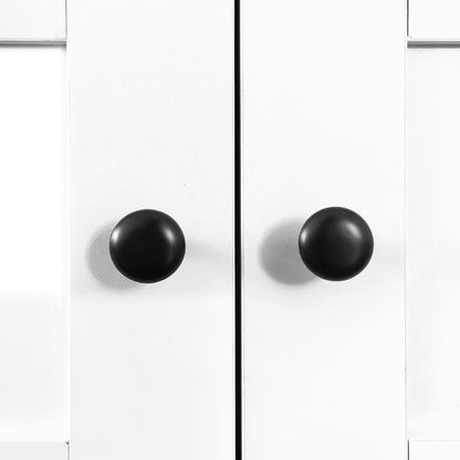 Weißer Eingang Schrank, zur offenen Aufbewahrung - Kleiderständer, Garderobe, Schuhschrank