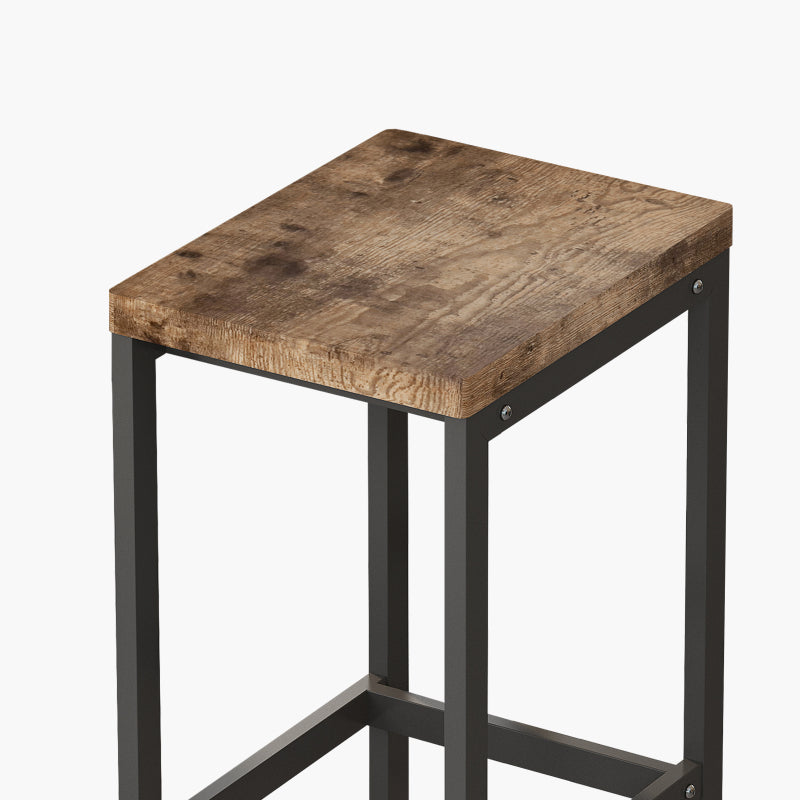 Modern Design Kitchen Dining Table, Pub Table, Long Dining Table Set with 3 Stools, Easy Assembly, Natural