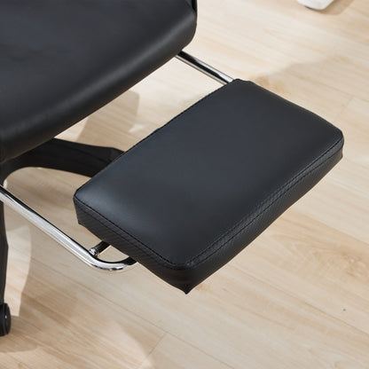 Gaming Stuhl Racing Design, 155° Liegefunktion, Fußstütze, Lendenmassage, Schwarz