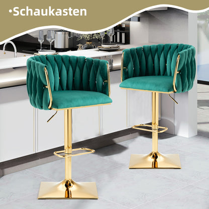 Vintage Barhocker mit Rückenlehne und Fußstütze Counter Höhe Esszimmerstuhl Für Kücheninsel Esszimmer Bar Theke Potluck Party Lounge Bereich