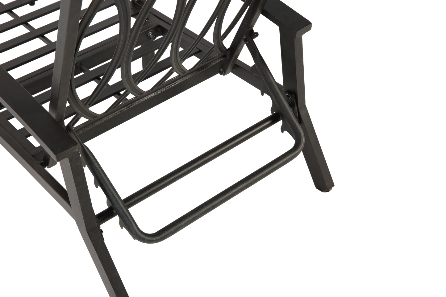 Lounge Patio Chair with Cotton Cushion, Adjustable Reclining Rust-Resistant Aluminum  Poolside Chaise Lounge Furniture, Waterproof Beige Cushion (1pc)