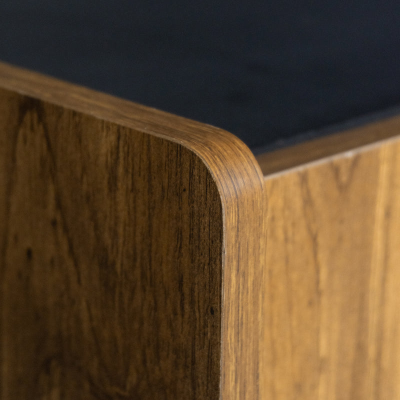 Sideboard - 160 cm hoch, modernes Sideboard mit zwei Türen, drei Schubladen und offenen Regalen