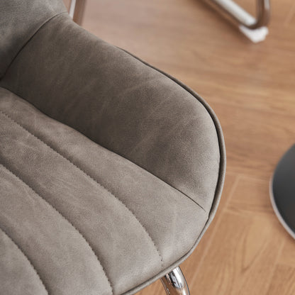 Sorgfältig ausgewählte Küche Wohnzimmer Esszimmer Stühle aus Kunstleder Material für leichtere Wartung! (Satz von 2)
