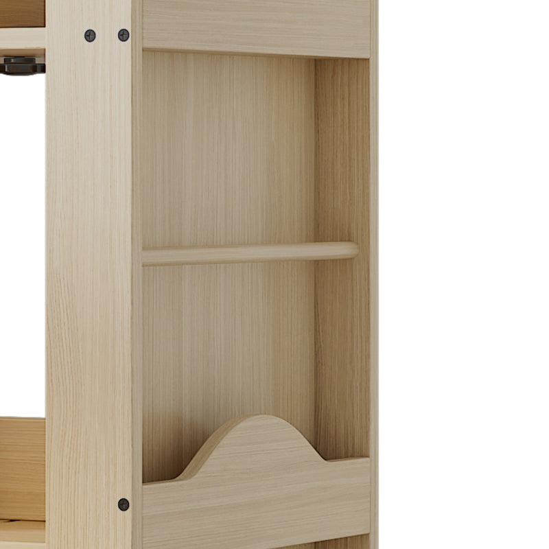 Drehbares Bücherregal, Standregal, Bilderbuchregal mit 360-Grad-Drehfunktion, Lagerregal für Kinder und Erwachsene, multifunktionales Bücherregal