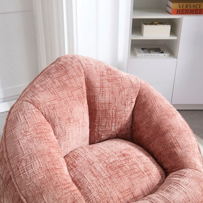 Sitzsack Sofa Stuhl für Erwachsene mit Fußstütze, Rosa