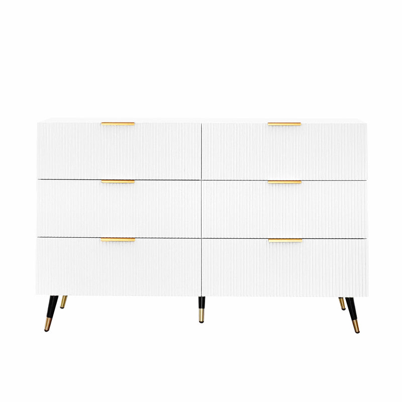 Elegantes Sideboard mit modernem Design, Kommode mit Schubladen und viel Stauraum