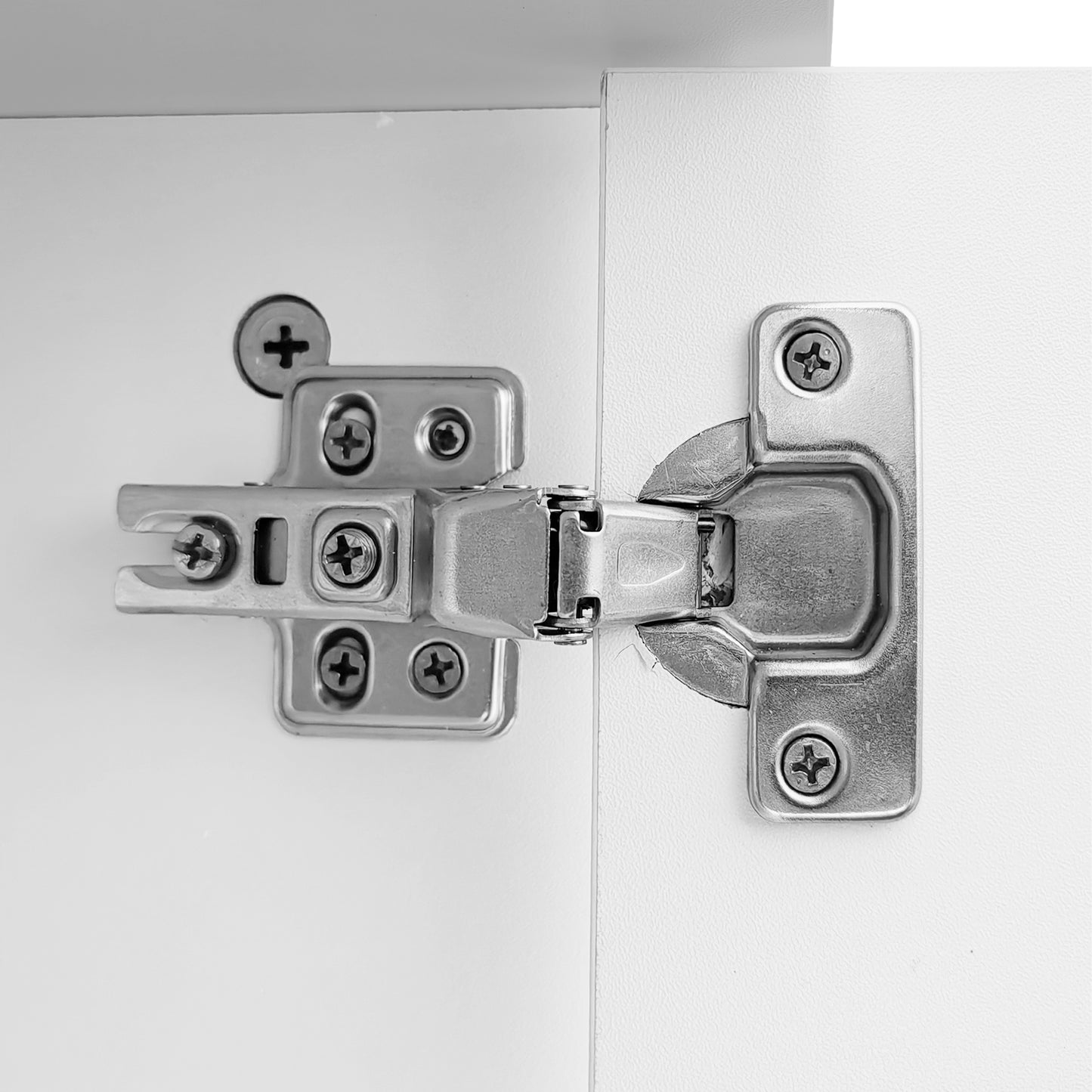 Weißer Eingang Schrank, zur offenen Aufbewahrung - Kleiderständer, Garderobe, Schuhschrank