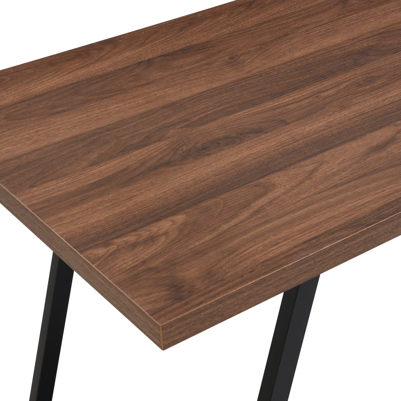 Bürotisch Arbeitstisch Ablage Basteltisch Industrial Schreibtisch 138.5cm mit 3 Schubladen