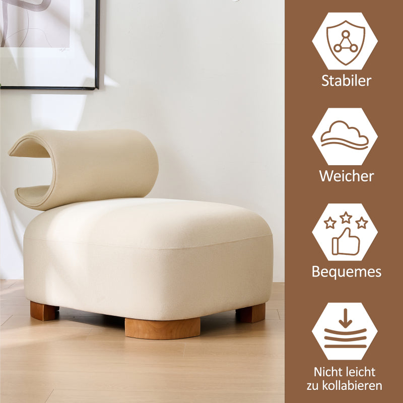Mehrzweck-Sofa mit Katzenhöhle - haustierfreundlicher Futon für Wohn- und Schlafzimmer, Design für Mensch und Katze, Einsitzer-Sofa