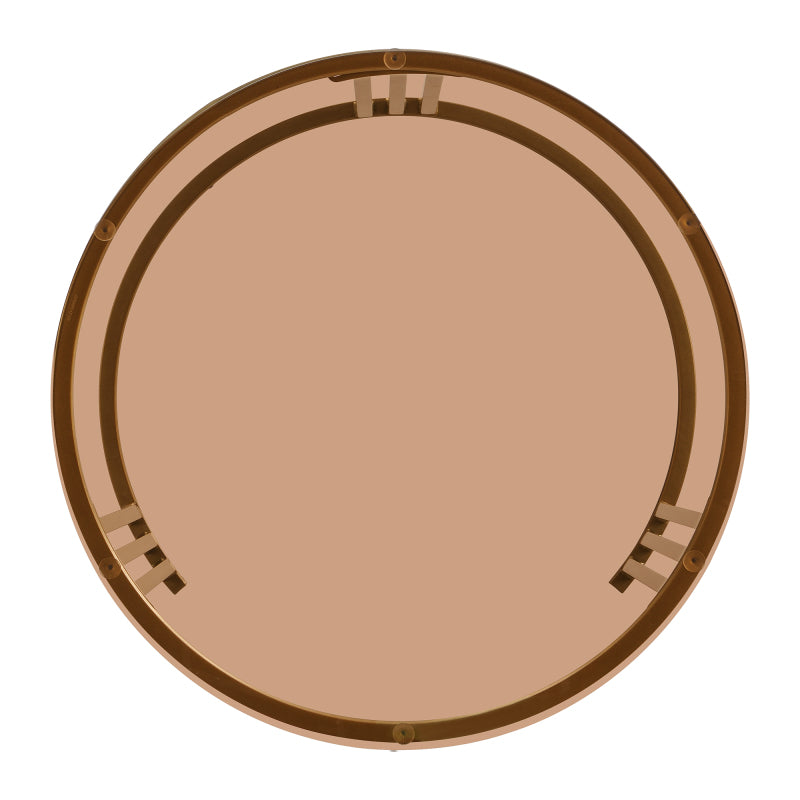 2-in-1 runder Couchtisch aus MDF, Beistelltisch mit 1 weißen Platte und 1 braunen Platte aus gehärtetem Glas, Couchtischkombination mit 2 Schubladen für das Wohnzimmer, 70*70*45 + 50*50*40 cm