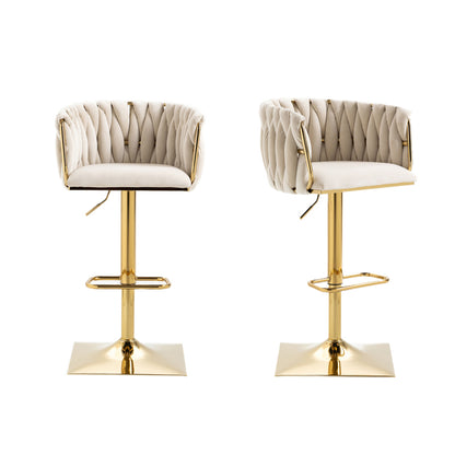 Vintage Barhocker mit Rückenlehne und Fußstütze Counter Höhe Esszimmerstuhl Für Kücheninsel Esszimmer Bar Theke Potluck Party Lounge Bereich