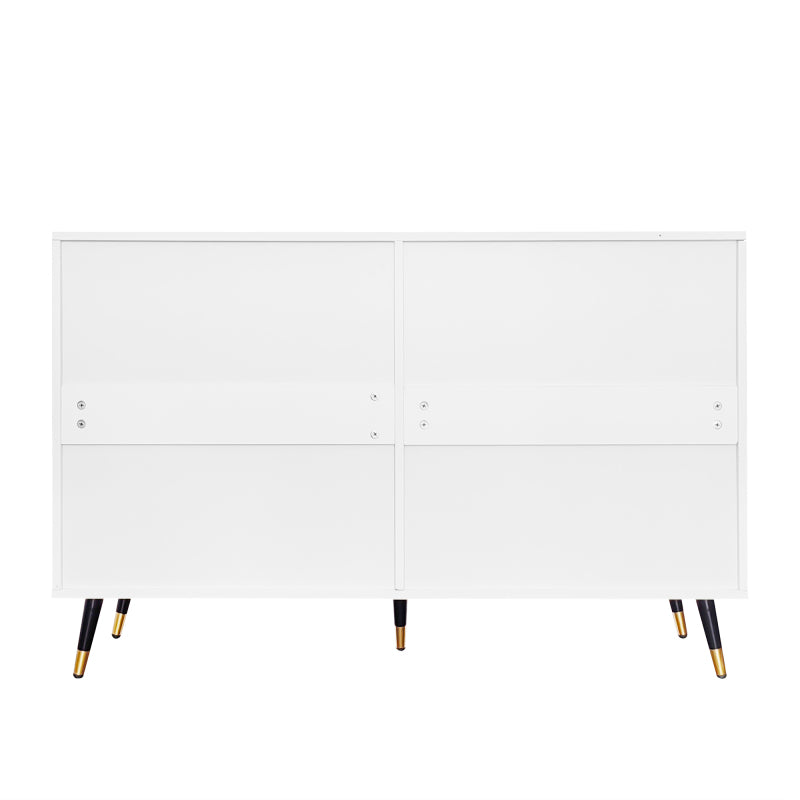 Elegantes Sideboard mit modernem Design, Kommode mit Schubladen und viel Stauraum