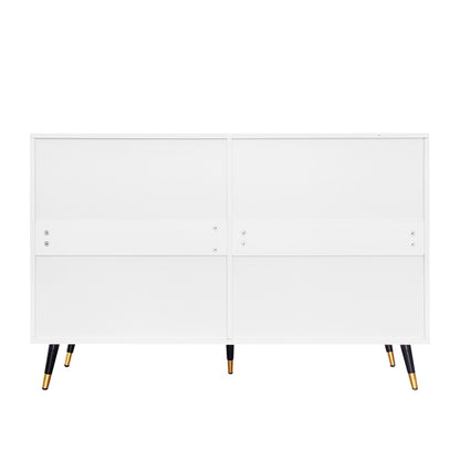 Elegantes Sideboard mit modernem Design, Kommode mit Schubladen und viel Stauraum