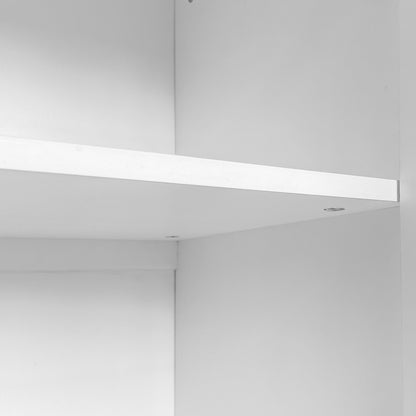Moderne Sideboard Kommode mit 2 Türen in Vakuum-Formgebung, Standschrank Lagerung Schrank mit Metallgriffen und Rahmenbeinen, geeignet für Wohnzimmer, Flur und Esszimmer