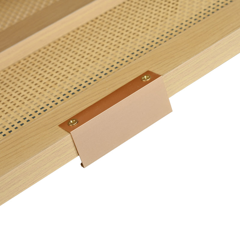 Schuhschrank mit 4 Klappschubladen, Schuhregal für Flur, Schlafzimmer, Wohnung,Holzmöbel, Landhausstil