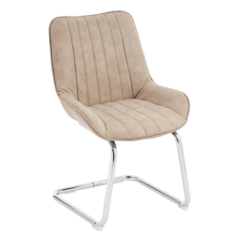 Sorgfältig ausgewählte Küche Wohnzimmer Esszimmer Stühle aus Kunstleder Material für leichtere Wartung! (Satz von 2)