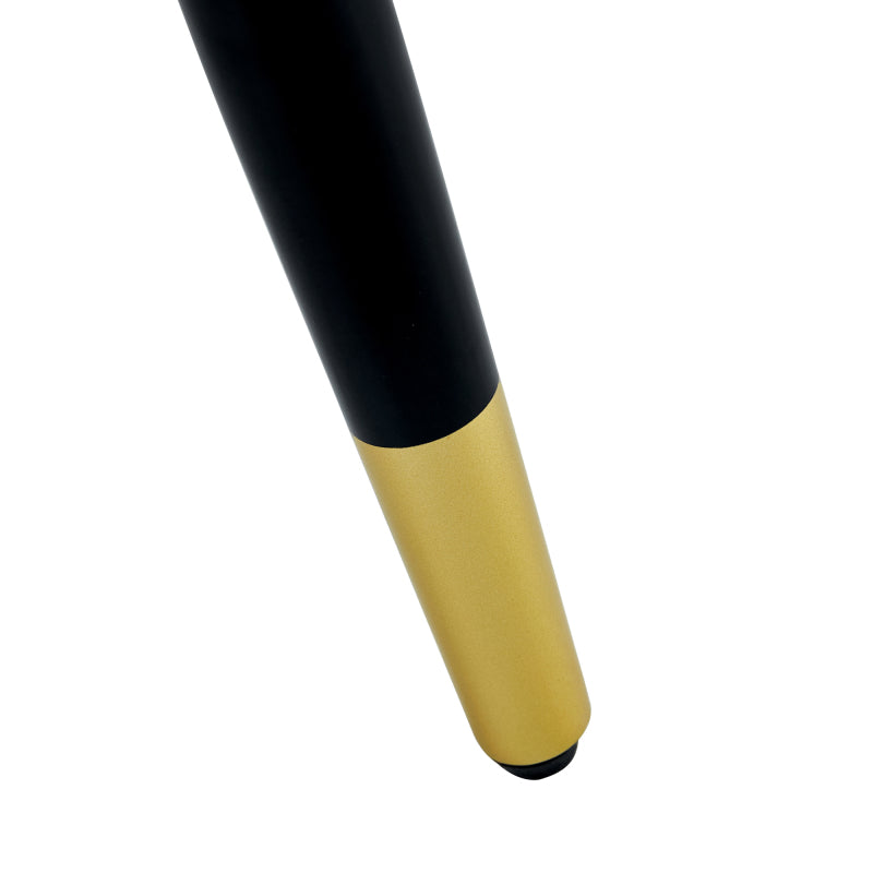 2-Stück-Paket-Stuhl, moderner hellgrauer Essstuhl mit PU-Leder-Rückenpolster und schwarzen Metallbeinen