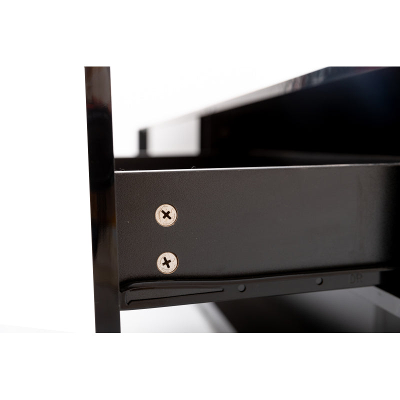 TV-Schränke, Lowboards, Hochglanz-Wohnzimmermöbel. Glastrennwände und variable LED-Beleuchtung. Es verbindet natürlichen, rustikalen Stil mit modernem Design.