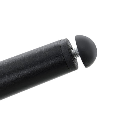 Esszimmerstuhl 2er Set Samt, Schwarz-Metallbeine, Modern Luxus, Cremeweiß