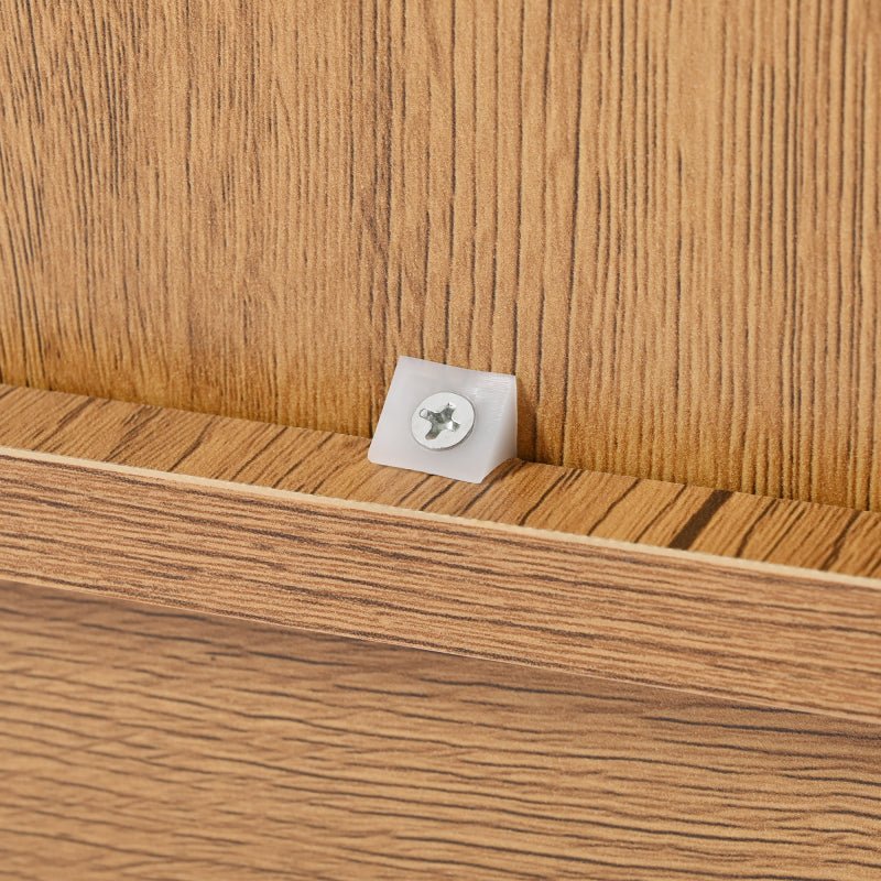 Schuhschrank mit verstellbaren Einlegeböden – Minimalistischer Home Organizer: H99 cm x B90 cm x T35 cm