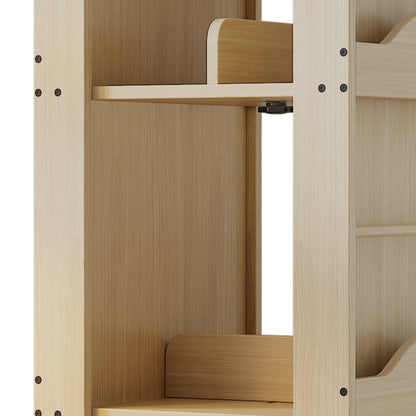 Drehbares Bücherregal, Standregal, Bilderbuchregal mit 360-Grad-Drehfunktion, Lagerregal für Kinder und Erwachsene, multifunktionales Bücherregal