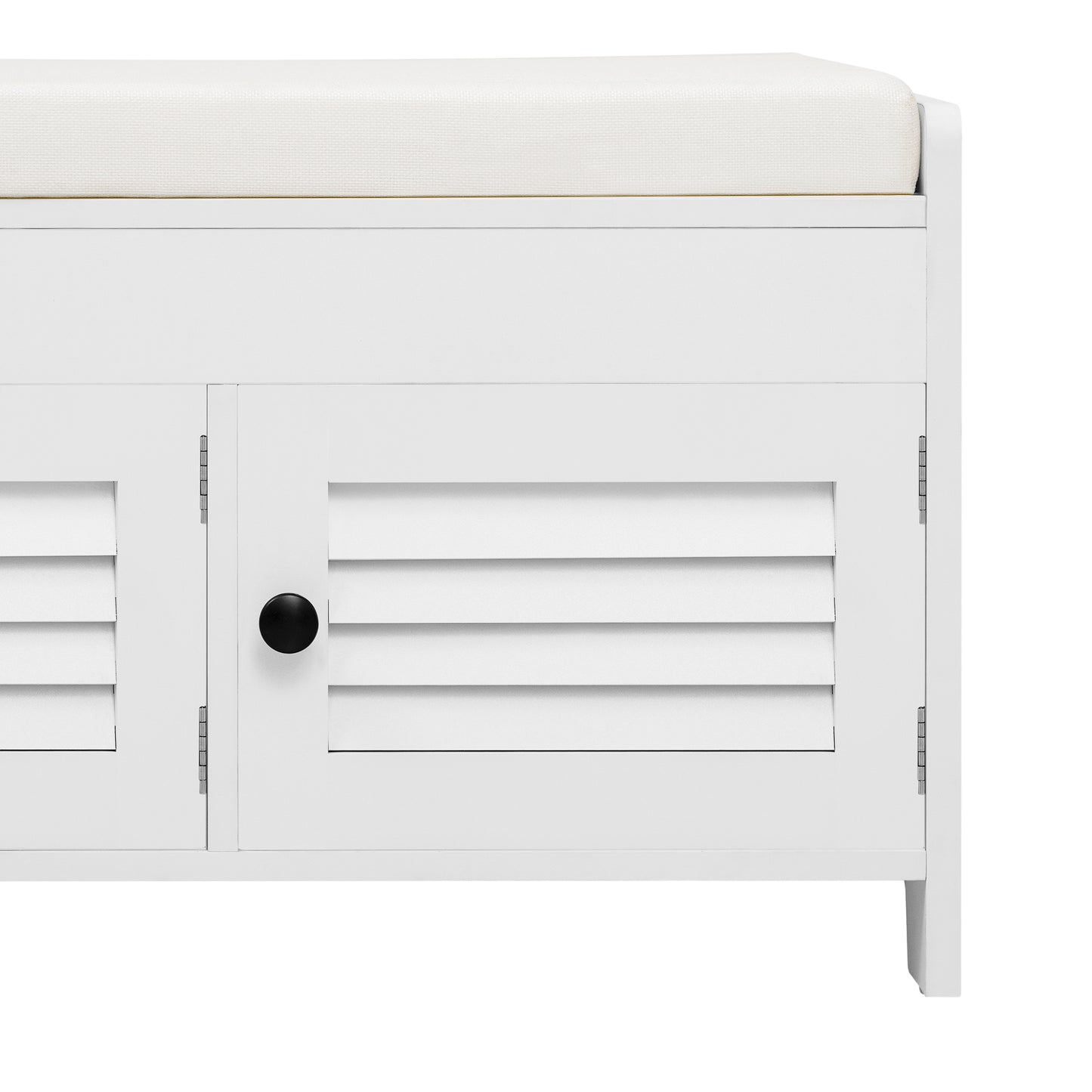 Moderne schuhbank mit sitzfläche, Eingangsbereich, Wohnzimmer, flurmöbel, Weiß