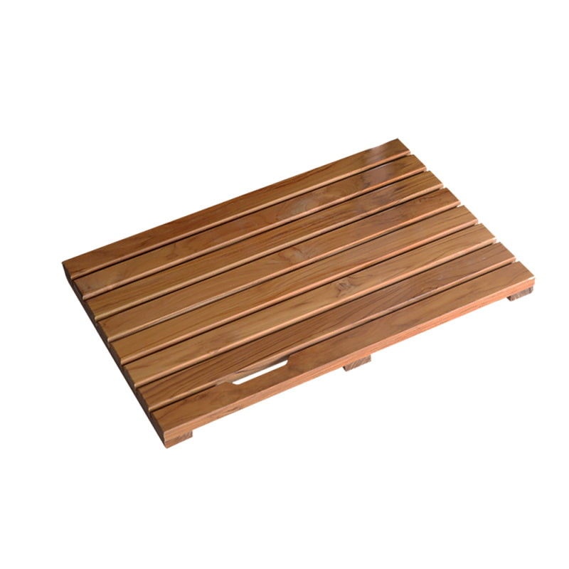 Teak Wood,Teak Antirutschmatte,Teak Duschmatte rutschfeste Badezimmermatte Luxus Spa Matte Holz Badewannenmatte 40 x 60 cm