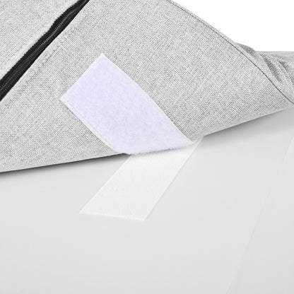 Moderner 3-Türen-Schuhschrank mit Schublade & Sitzpolster, Stilvolle Schuhbänke für Flur und Eingangsbereich, Weiß