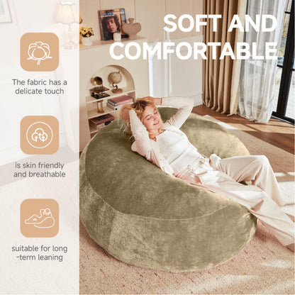 90 Sitzsack,Sitzsackstuhl, Sofa für Erwachsene,weicher und bequemer Lesestuhl,,geeignet für Schlafzimmer, Balkone und andere Orte