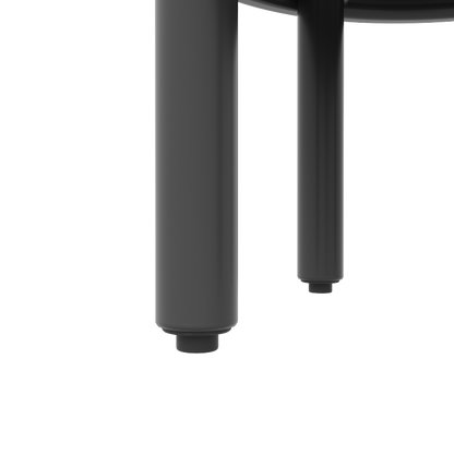Gartenmöbel-Set (10 Sitzplätze), 4 Couchtische aus gehärtetem Glas, verzinkter Eisenrahmen, bequeme Gartenmöbel mit grauen Sitzpolstern und Kissen, verstellbare Beine, elegantes rundes Sofa