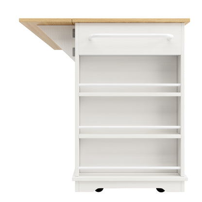 Kücheninsel, Küchenwagen mit Steckdosenleiste ausgestattet, Küchenschrank, Servierwagen mit arbeitsplatte, buffetschrank, Speisewagen mit Holzmaserung, buffetschrank,weiß