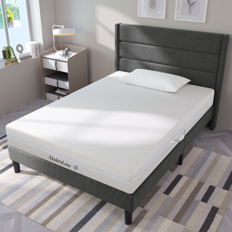 Kaltschaummatratze, 90x200, 7 Zonen Komfortschaummatratze, 20 cm hoch, H3,H2, Ergonomische Kaltschaummatratze mit Griffe