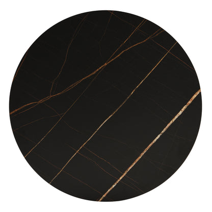 Eleganter zusammensetzbarer Couchtisch: Marmoroptik, Golddekor, Beistelltisch mit Schubladen – 2er-Set