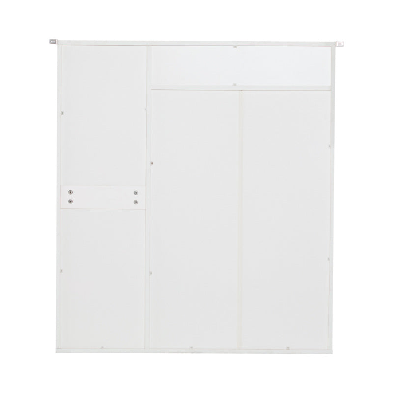 Moderne Schuhschrank, mit verstellbaren Regalen, goldenen Griffen, Schubladen, Klappschuhschrank und Türen,  weiß, B95/D24/H107.5