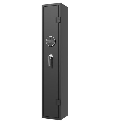 Gewehrschrank für 3 Langwaffen, Gewehrsafe für Gewehre und Pistolen, Schrotflinten-Safe, Schnellzugriff. Geeignet zur sicheren Aufbewahrung von Langwaffen und Schuss. H138 cm × B25 cm ×T25 cm