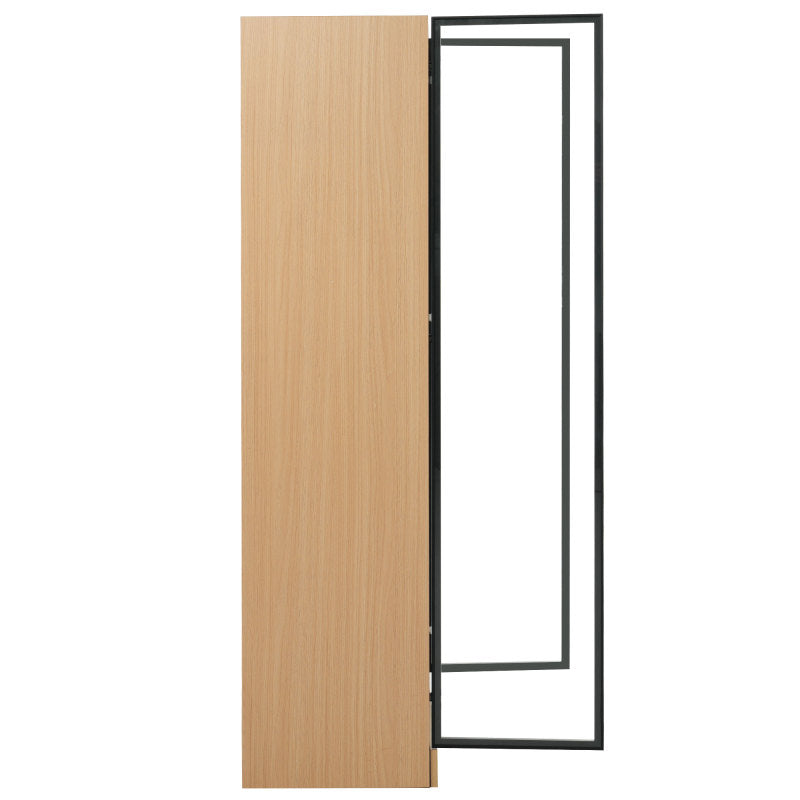 Glasvitrine, Eiche-Optik, 70×40×160 cm: LED-beleuchteter Vitrinenschrank mit gehärtetem Glas und Einlegeböden, ideal für Sammlungen, Bücher und Wein.