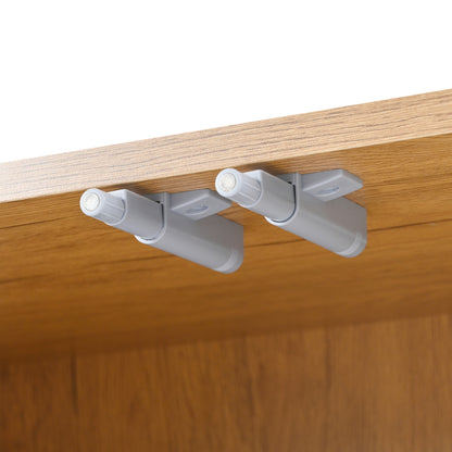 Schuhschrank mit verstellbaren Einlegeböden – Minimalistischer Home Organizer: H99 cm x B90 cm x T35 cm