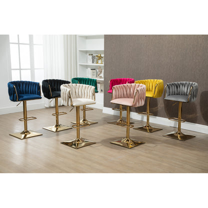 Vintage Barhocker mit Rückenlehne und Fußstütze Counter Höhe Esszimmerstuhl Für Kücheninsel Esszimmer Bar Theke Potluck Party Lounge Bereich