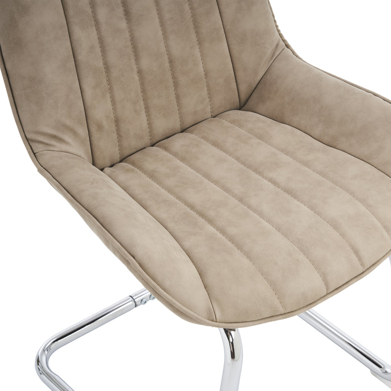 Sorgfältig ausgewählte Küche Wohnzimmer Esszimmer Stühle aus Kunstleder Material für leichtere Wartung! (Satz von 2)